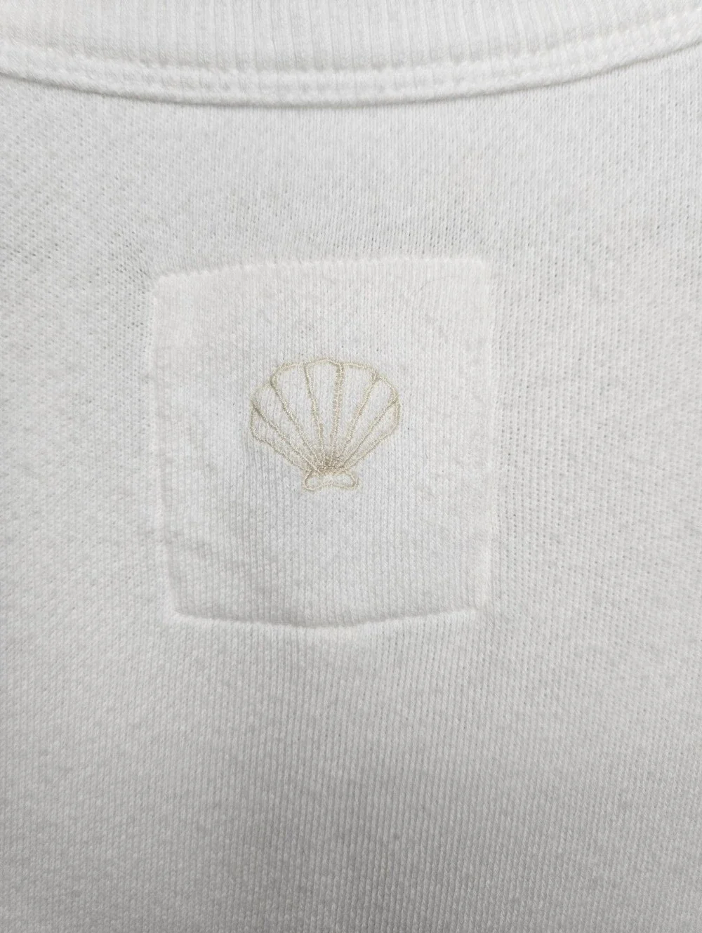 Aerie White White Oversized Scoop Neck Pullover Sweatshirt Sz S